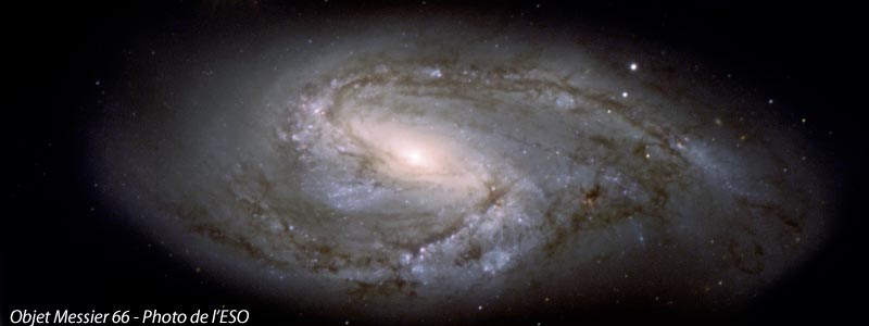 Image de l'objet Messier 66 - Photo de l'ESO